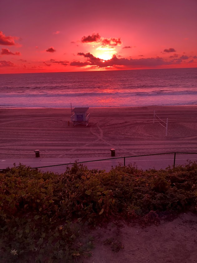 Redondo Beach at Sunset
